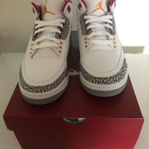 Nike AJ3 Air Jordan 3 Cardinal Red